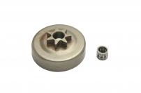 Sonderangebote Kupplungstrommel Husqvarna 36/41/136/137/141/142/235E/240E | Oleo-Mac 940C/941CX | Efco 140S (.325"/7Z mit Lager) NEVADA