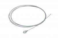 Sonderangebote Stahldraht für Bremszug 2,5m x 2mm mit Ende Type "O" - universal