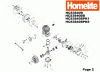 Homelite Benzin HCS3535B Spareparts Seite 2