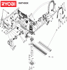 Ryobi Elektro Listas de piezas de repuesto y dibujos RHT450X