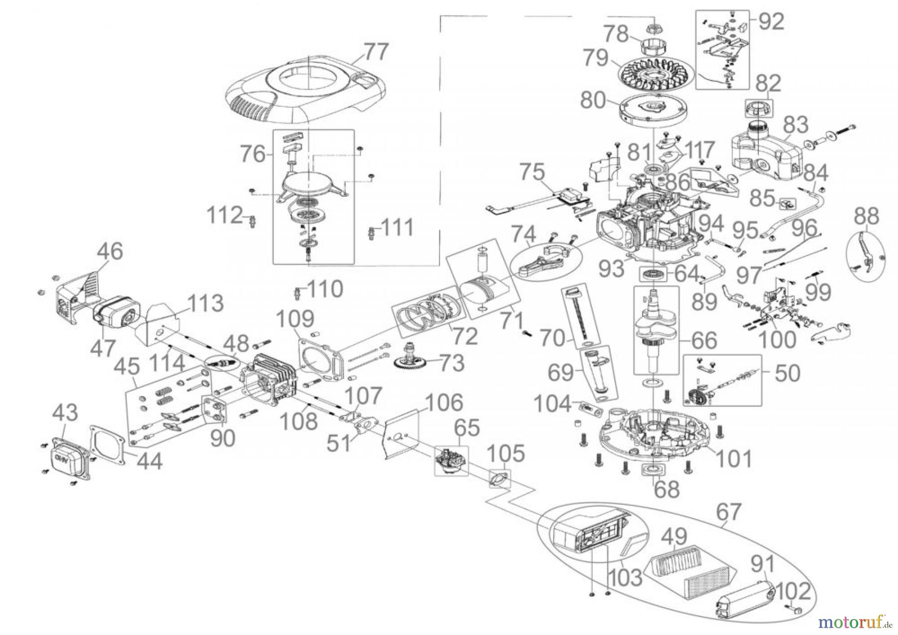  Plus Rasenmäher RASENMÄHER BIG WHEELER TRIKE 565D - 05308 FSL05308-01 Seite 2