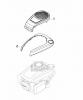 Global Garden Products GGP Benzin Ohne Antrieb 2017 NTL 484-R (Roller) Listas de piezas de repuesto y dibujos Honda Engine Cover