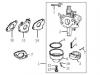LONCIN Motoren LC175F, LC175FD, LC180F, LC180FD Ersatzteile Vergaser