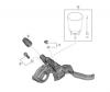 Shimano BL Brake Lever - Bremshebel Ersatzteile BL-M6100 DEORE Brake Lever