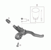 Shimano BL Brake Lever - Bremshebel Ersatzteile BL-MT402-3A