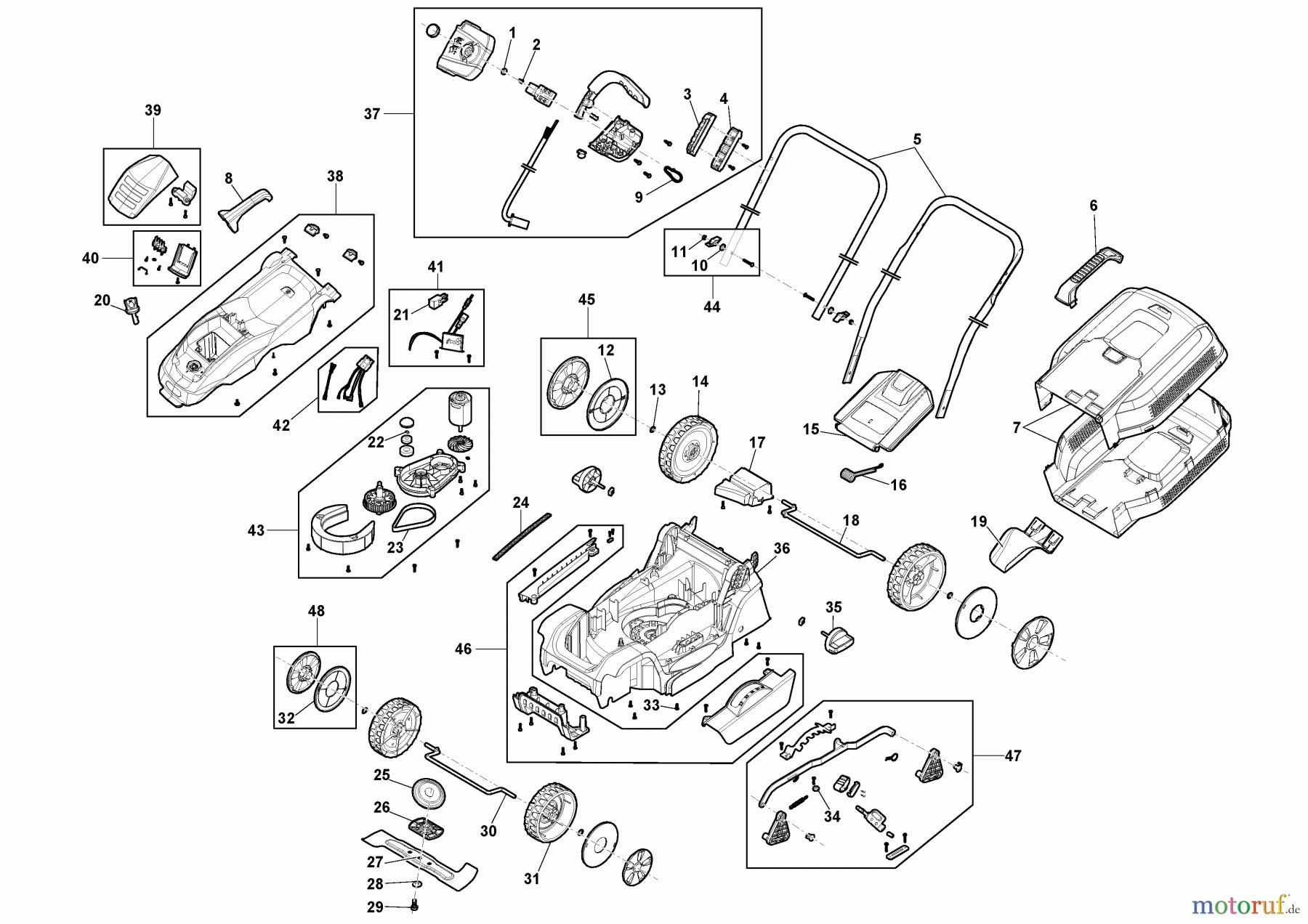  Alpina (von Stiga) Rasenmäher Akkumäher AL1 30 Li (2020) Rasenmäher