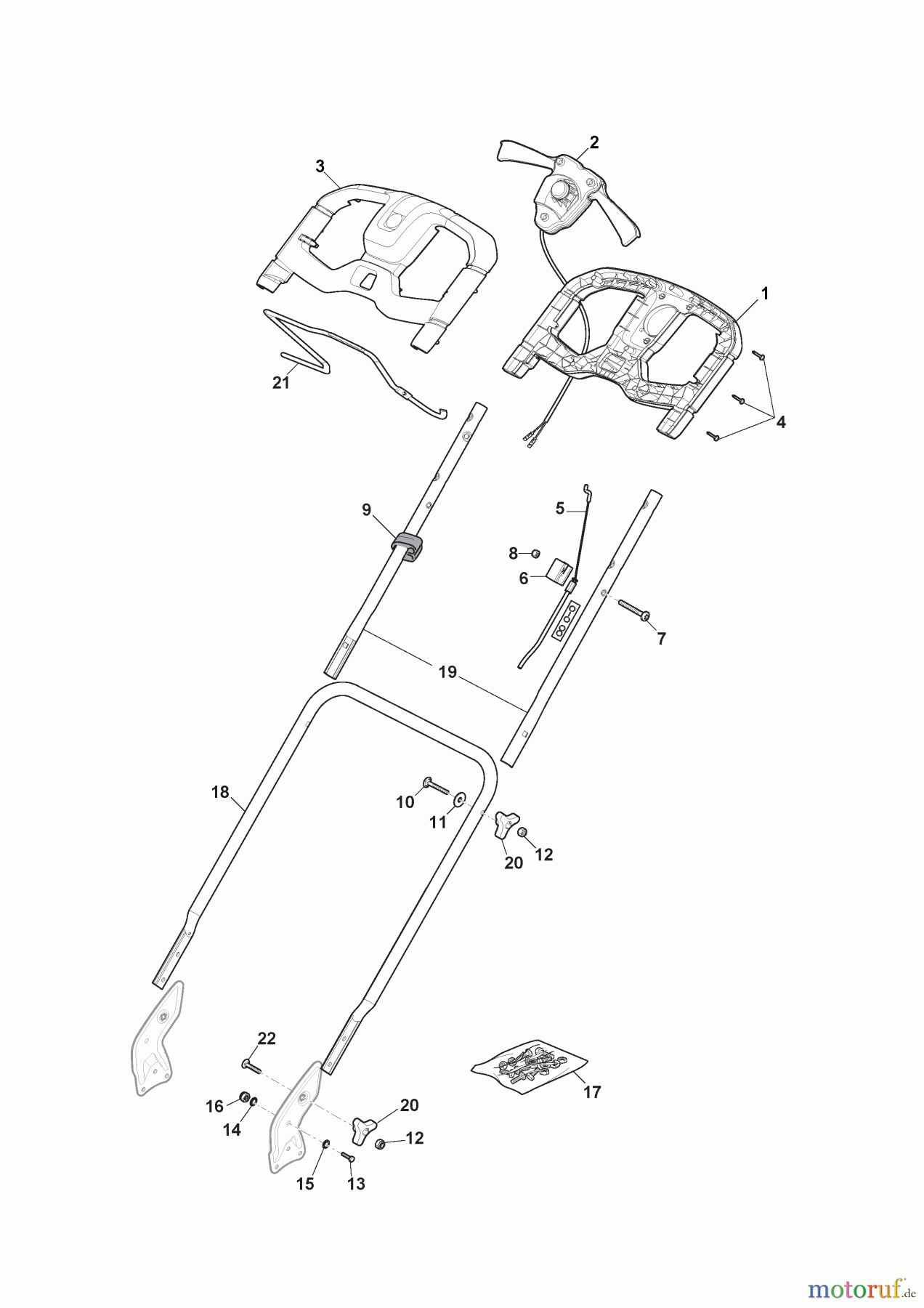  Alpina (von Stiga) Rasenmäher Akkumäher AL3 46 Li (2018) Holm