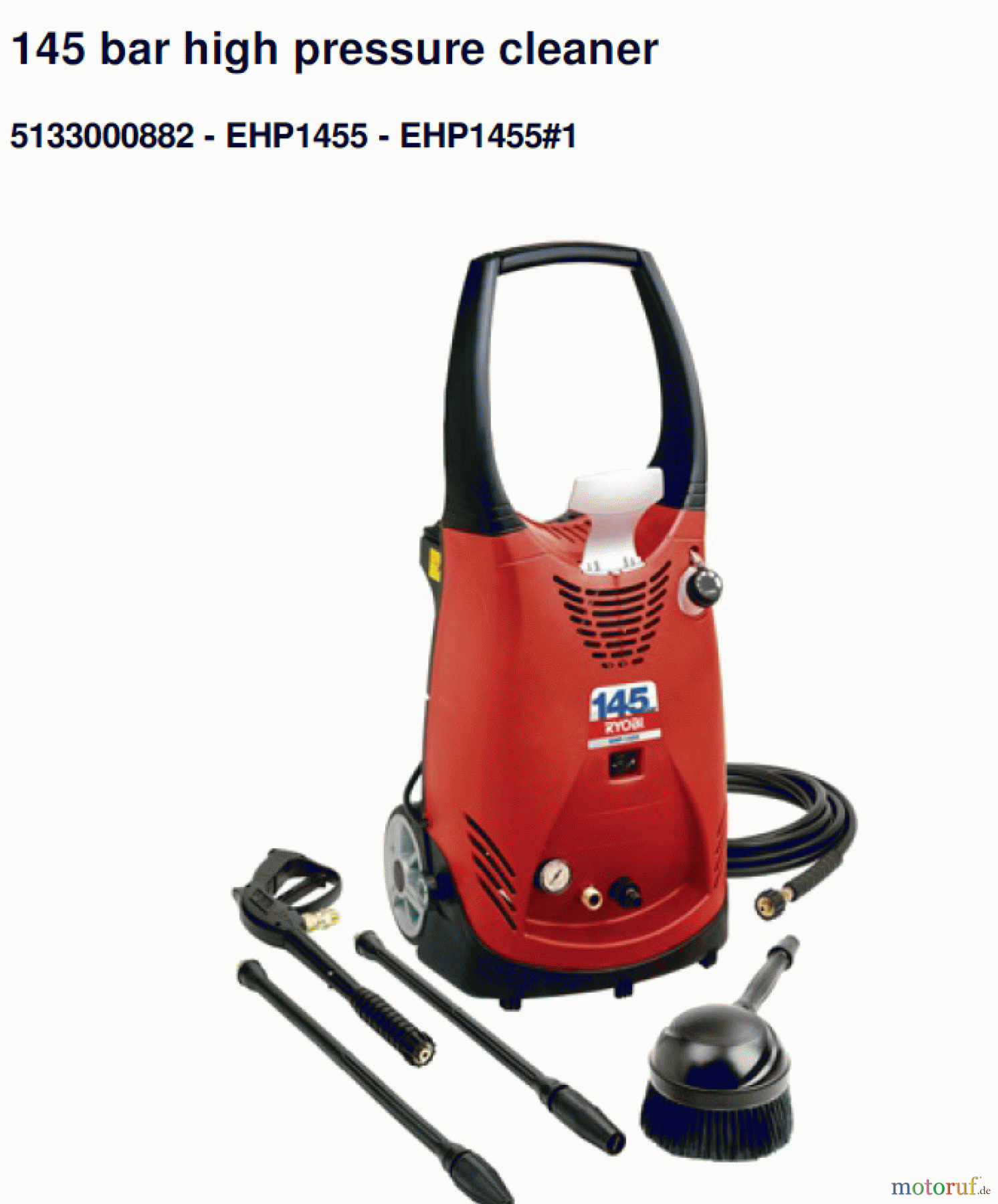 Ryobi Hochdruckreiniger EHP1455