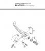 Shimano BL Brake Lever - Bremshebel Ersatzteile BLC101-L