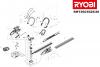 Ryobi Akku Listas de piezas de repuesto y dibujos RHT36C5525