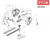 Ryobi Elektro Listas de piezas de repuesto y dibujos RHT4245