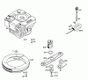 Wolf-Garten 2.42 TL 4760888 Series A (1998) Listas de piezas de repuesto y dibujos Throttle cable, Blade, Motor
