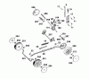 Wolf-Garten B 46 TB 4602000 (2001) Ersatzteile Höhenverstellung, Räder