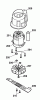 Wolf-Garten 37 E 4917008 Serie A (2009) Ersatzteile Messer, Messeraufnahme, Motor