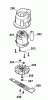 Wolf-Garten Power Edition 34 E 4924003 Serie D (2007) Ersatzteile Messer, Messeraufnahme, Motor