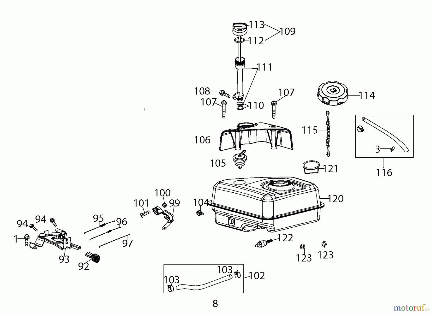  CRAFTSMAN Divers FRONT TINE TILLER 247.299341 Seite 9