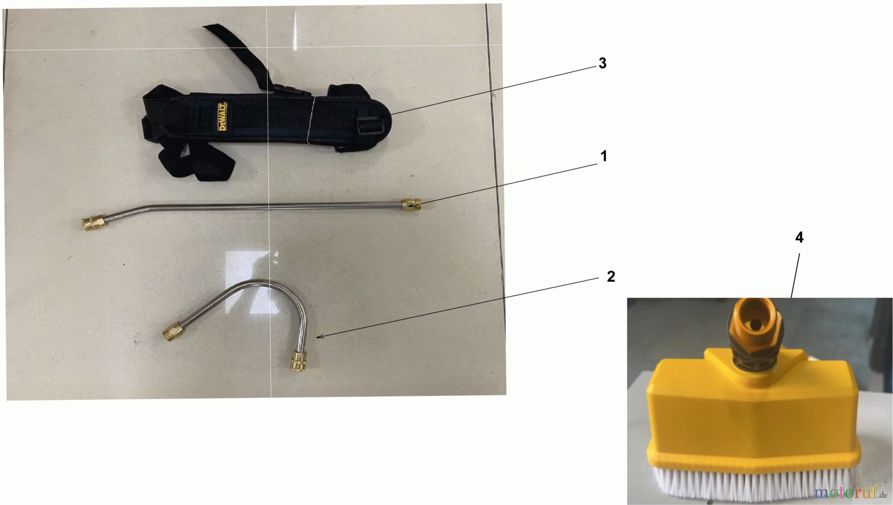 DEWALT ANBAUTEILE & ZUBEHÖR LEG STANDS STAENDER DWZPWTW18 Seite 1
