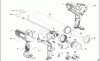 DEWALT KARTUSCHENPISTOLE DCE571D1 Ersatzteile Seite 1