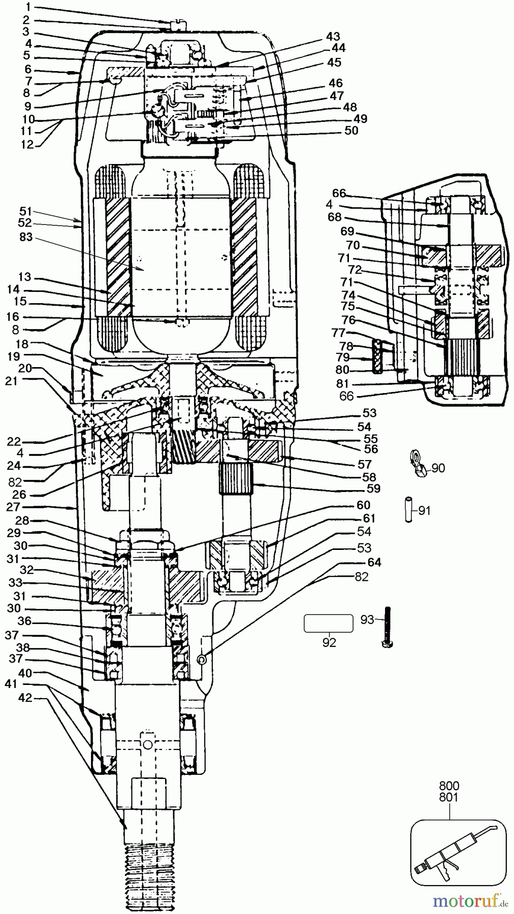  DEWALT Divers DRILL POWER UNIT DW194-220 Seite 1