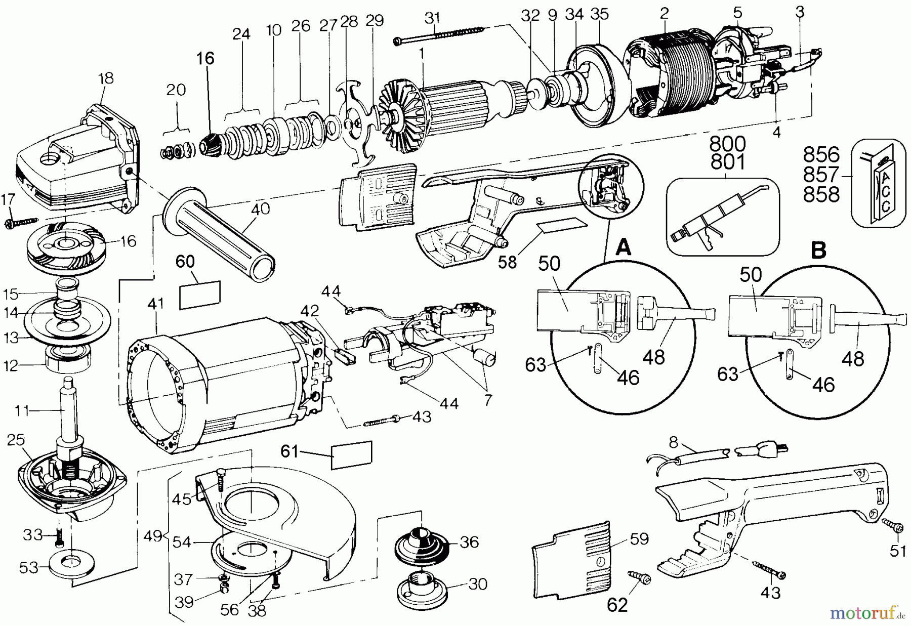  OEM Black und Decker Divers WINKELSCHLEIFER 27712 Seite 1