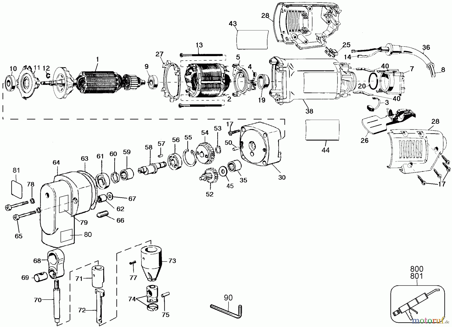  DEWALT Divers 14 GUAGE NIBBLER DW898-220 Seite 1