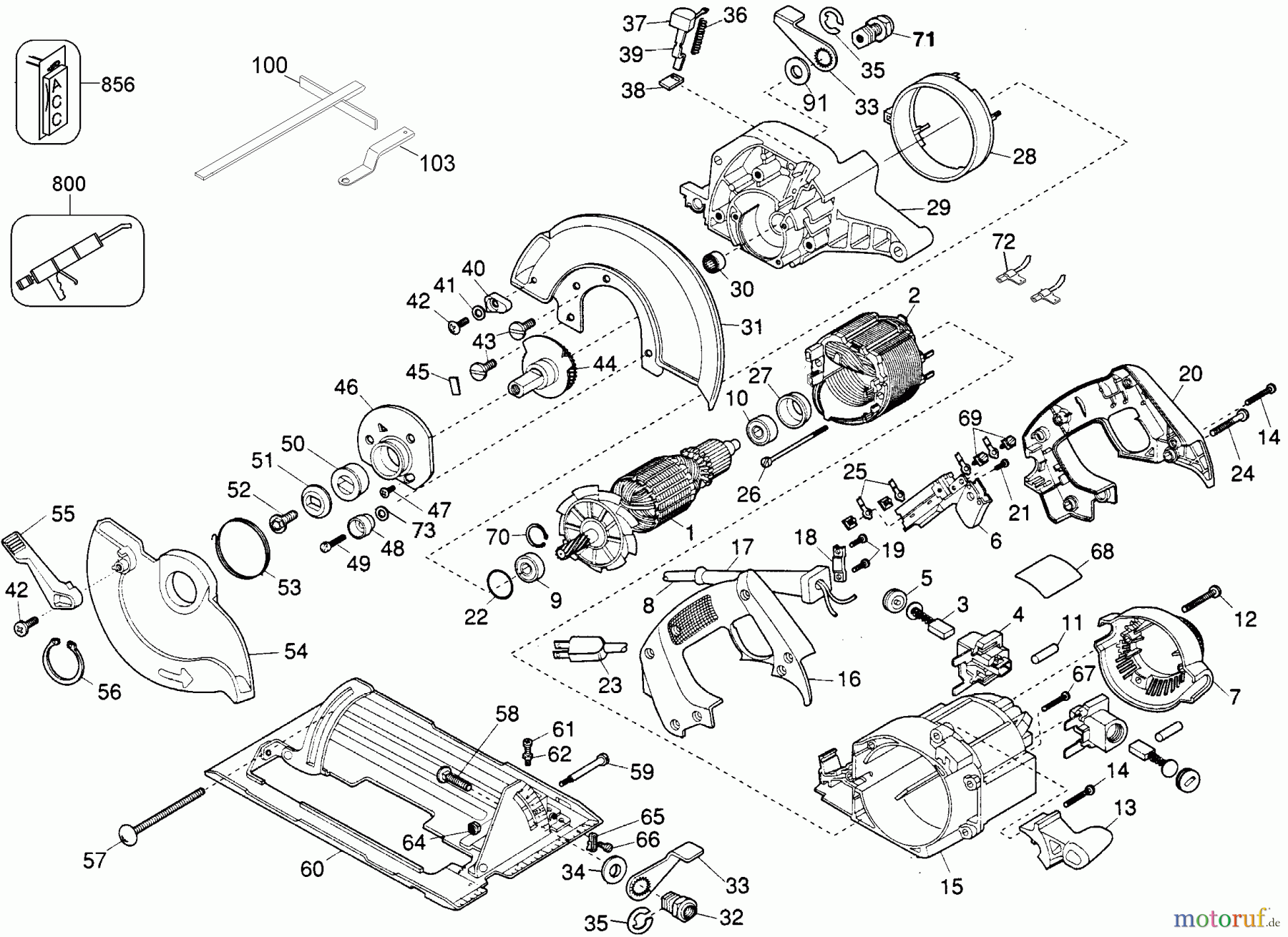  DEWALT Divers 7 1/4IN CIRC SAW 3057 Seite 1