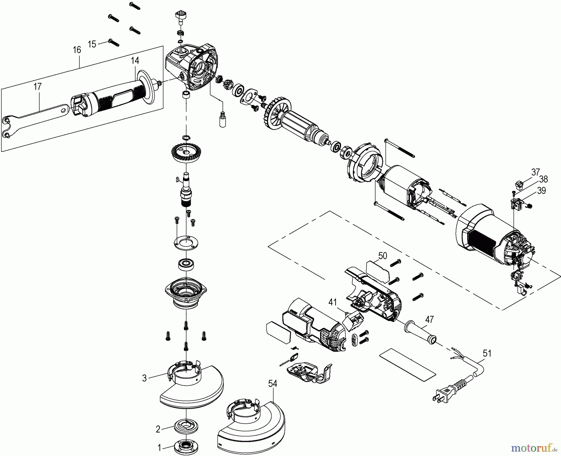  STANLEY Divers 4-1/2 GRINDER FME820 Seite 1