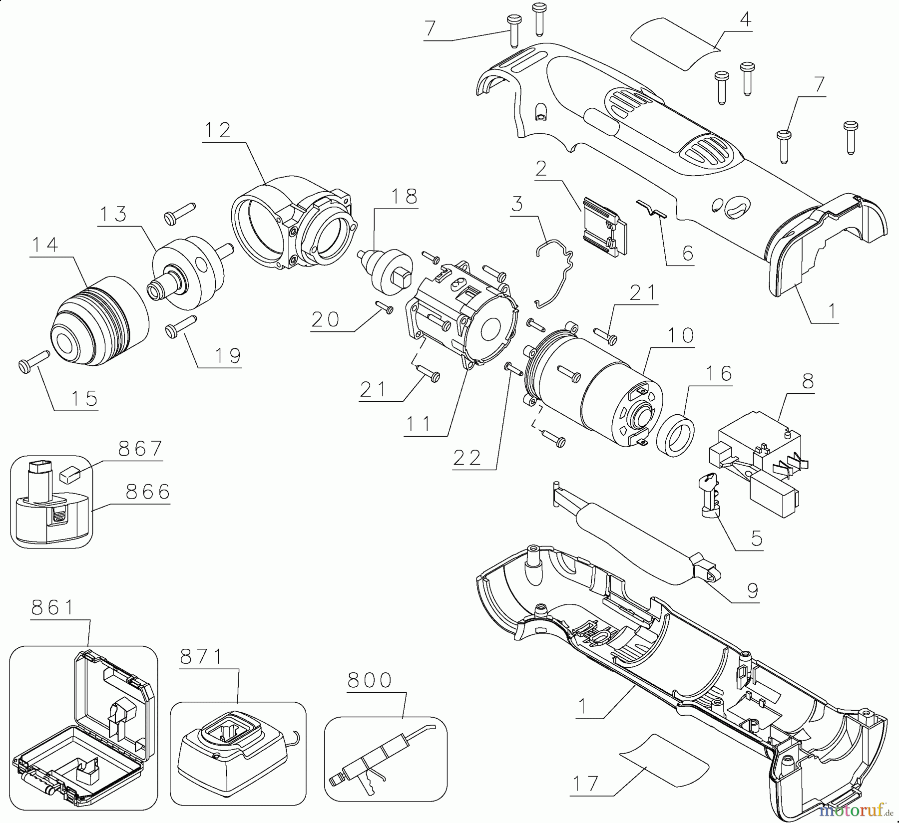  DEWALT Divers 21341 DW966K-2 Seite 1