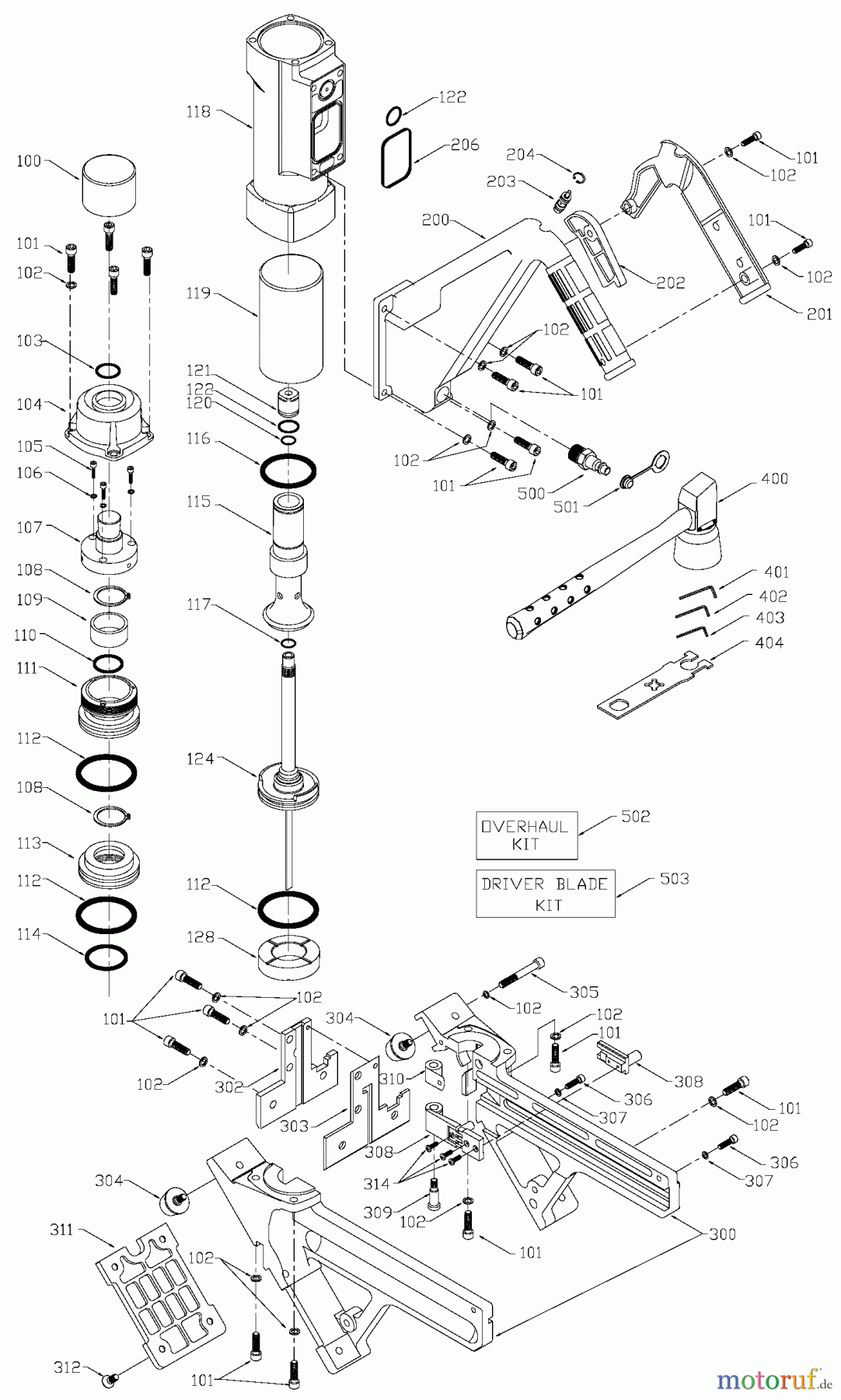  PORTER CABLE Divers 53512 FCN200 Seite 1