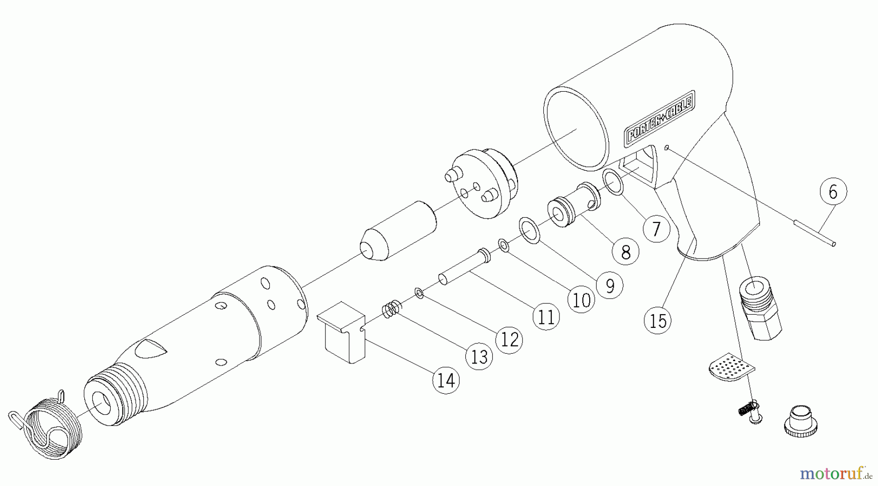  PORTER CABLE Divers HAMMER AIR PTH1 Seite 1