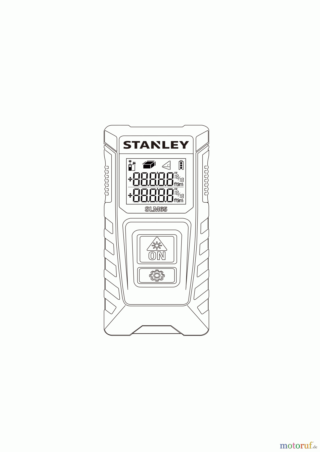  STANLEY LASERS LASER DETECTOR LASERDISTANZMESSGERÄT STHT77065-0 Seite 1