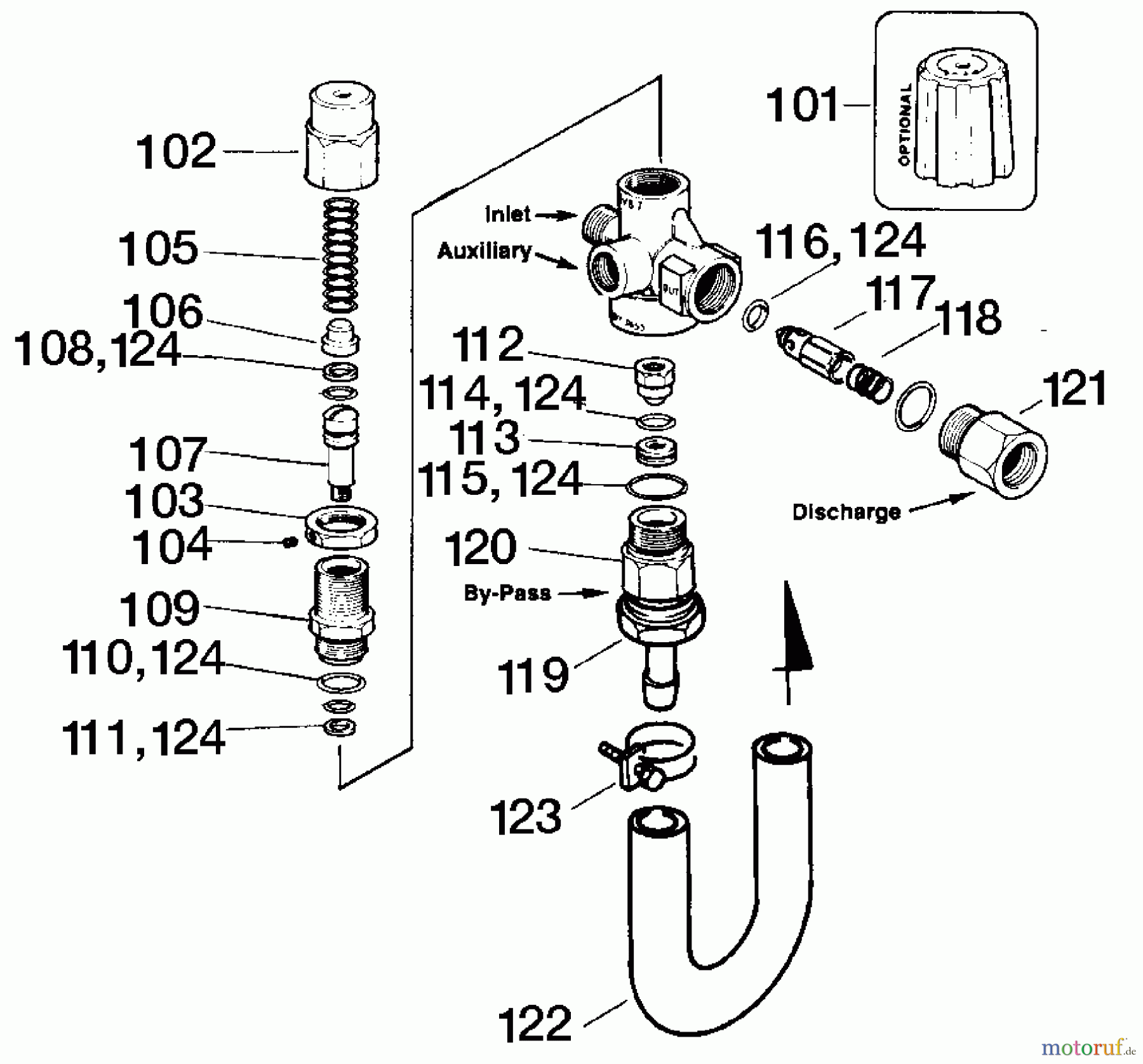 OEM Black und Decker Divers P 2500PSI 3.0GPM 6.5HP HO EXPRO2530 Seite 1