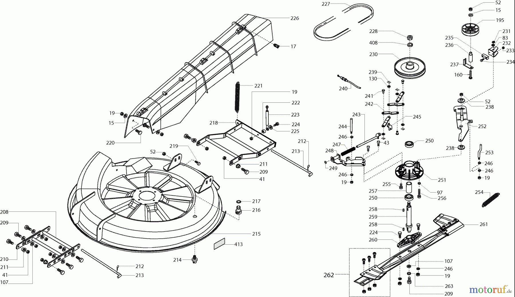  Dolmar Rasentraktoren TM-85.13 TM-85.13 (2003) 6  SCHNEIDWERKZEUG
