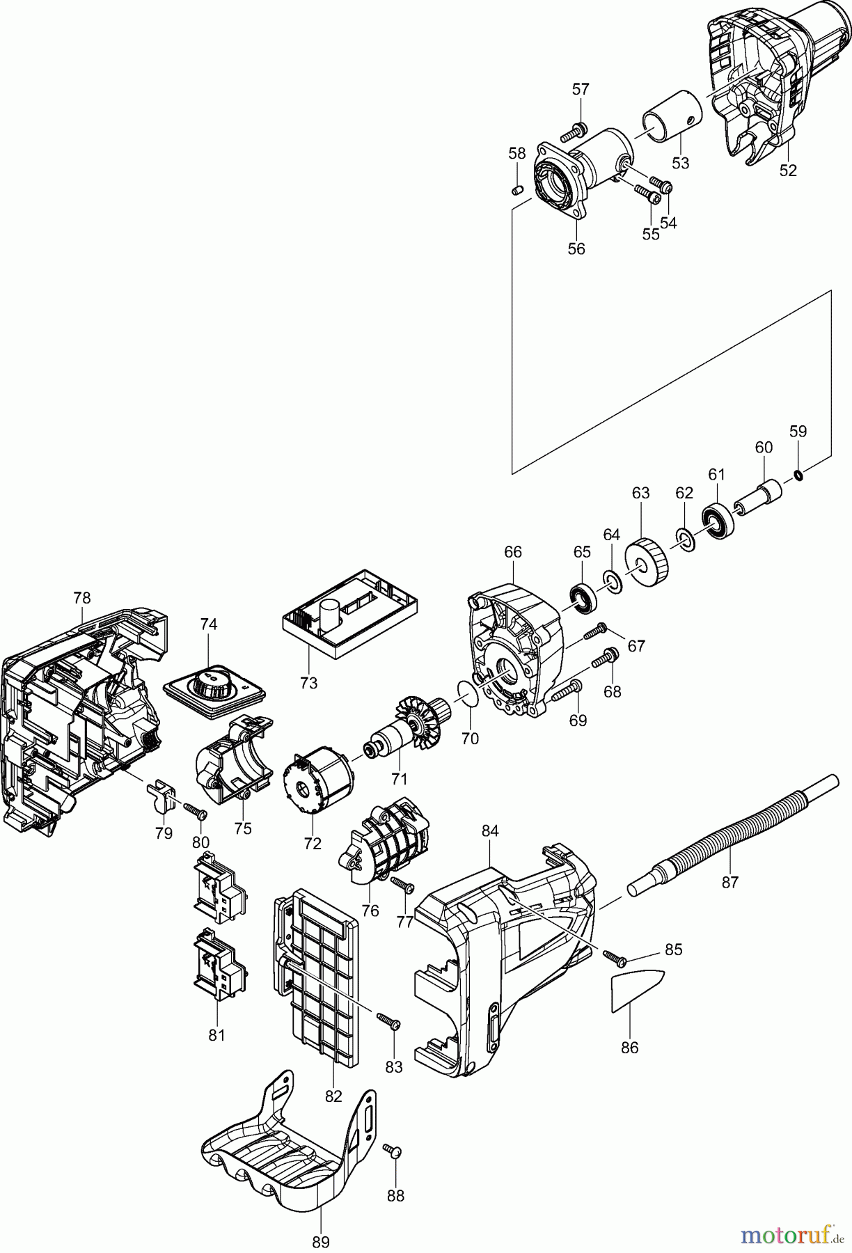  Dolmar Motorsensen & Trimmer Akku AT3731C 2  Motor