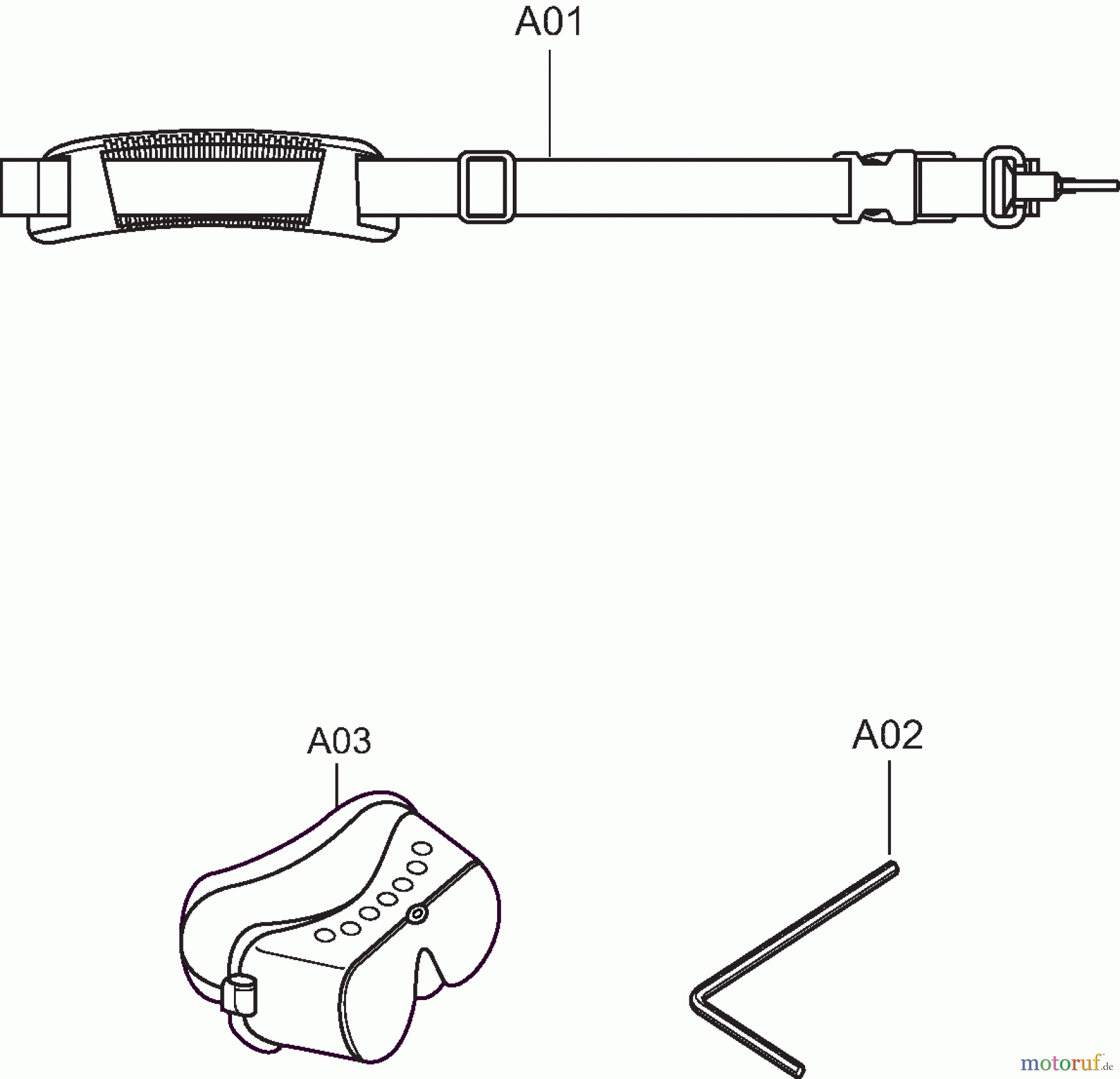  Dolmar Kombisysteme AC3611 3  Zubehör