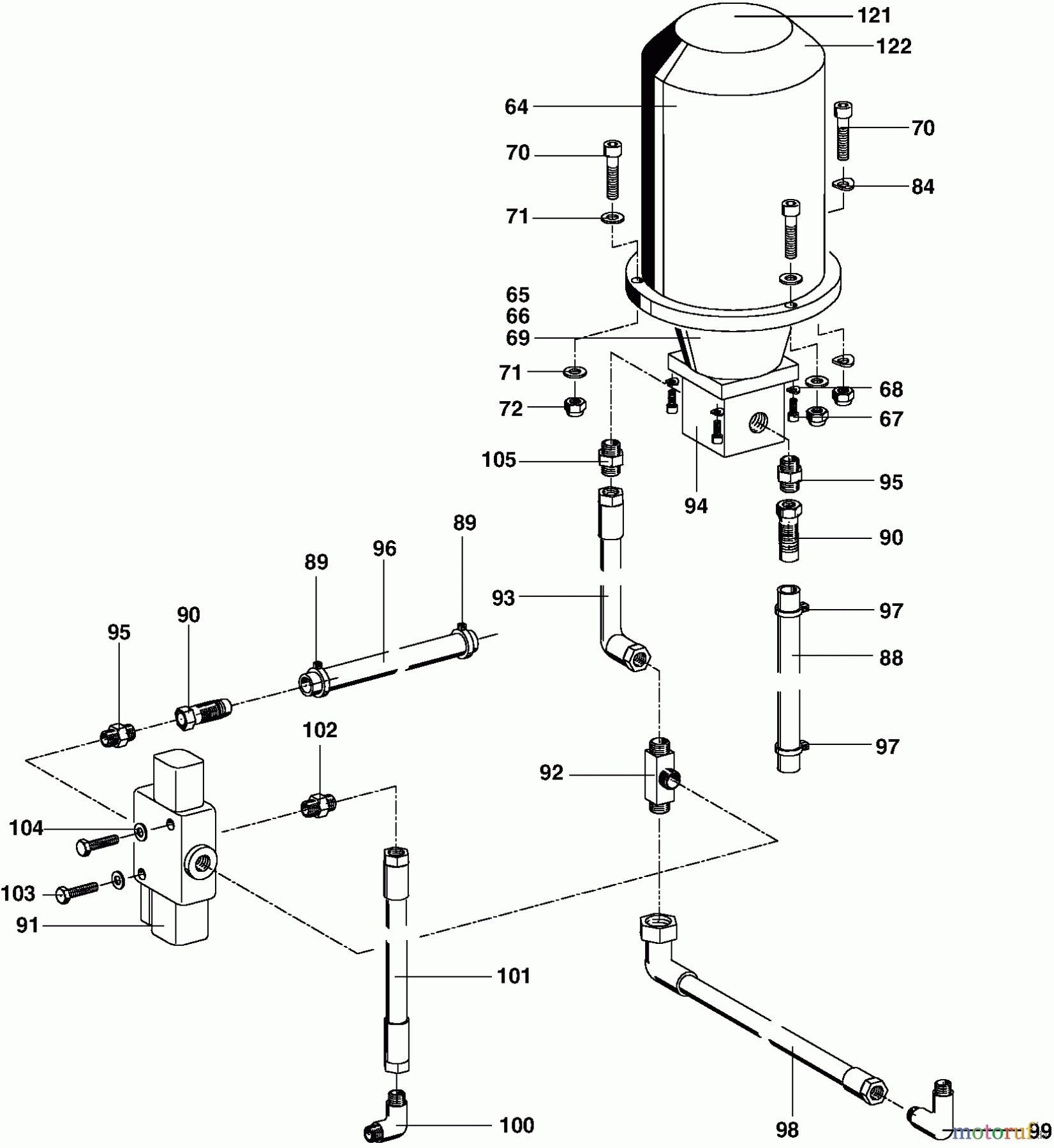  Dolmar Holzspalter LS-9004 4  Hydraulikanlage
