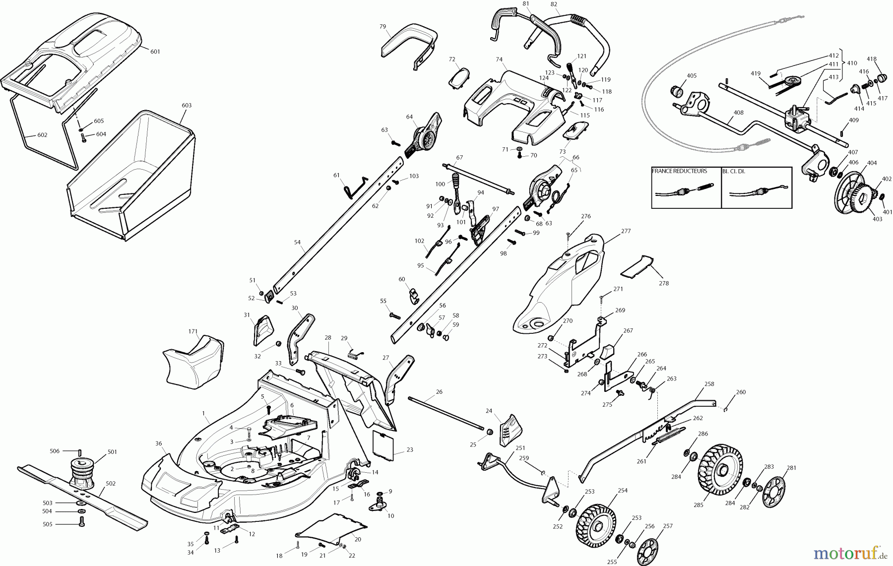  Dolmar Rasenmäher Benzin PM-4860 S PM-4860 S (2007) 11  PM-4860 S