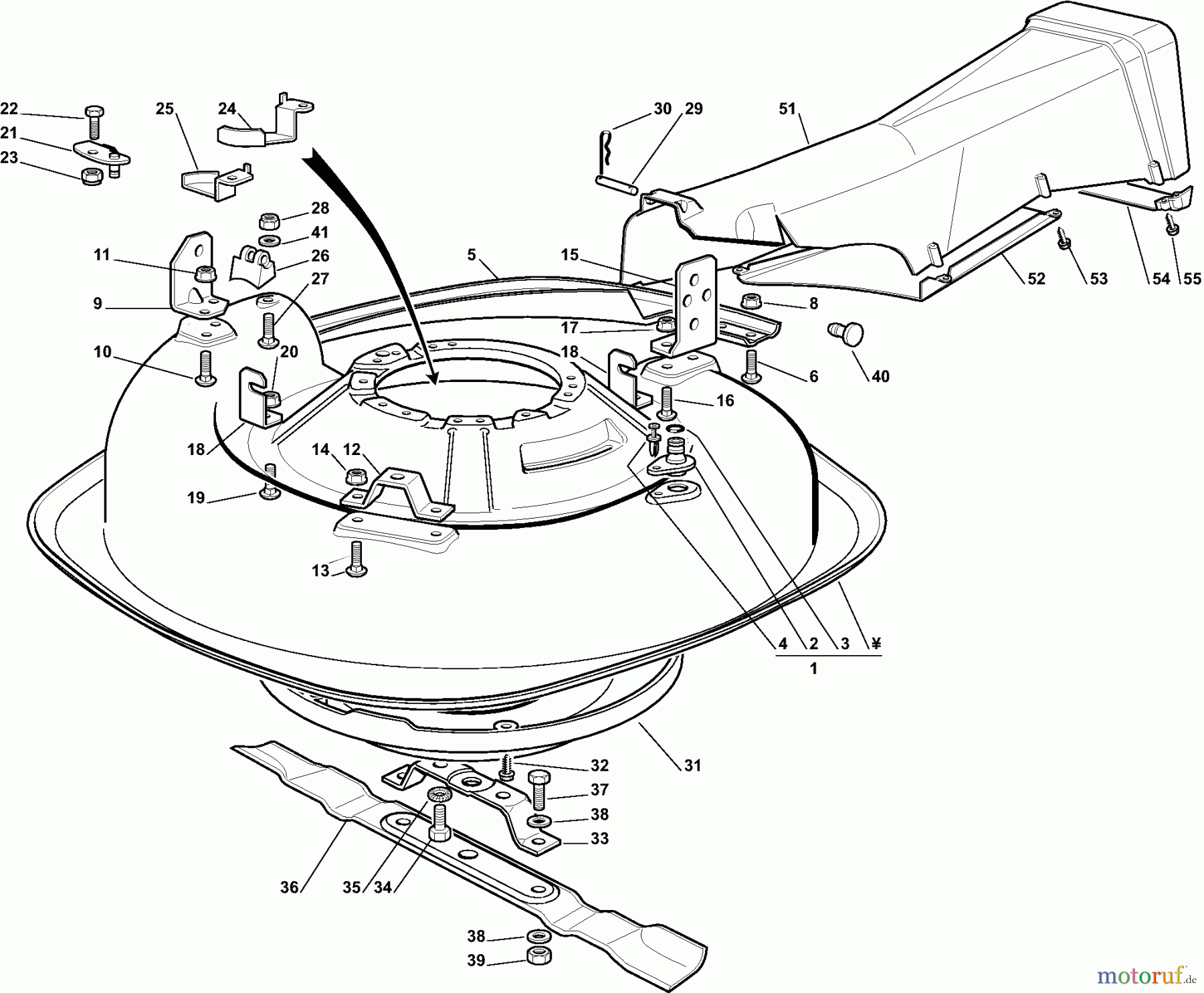  Dolmar Rasentraktoren RM-63.7 RM-63.7 (2007) 9  SCHNEIDWERKZEUG (2)
