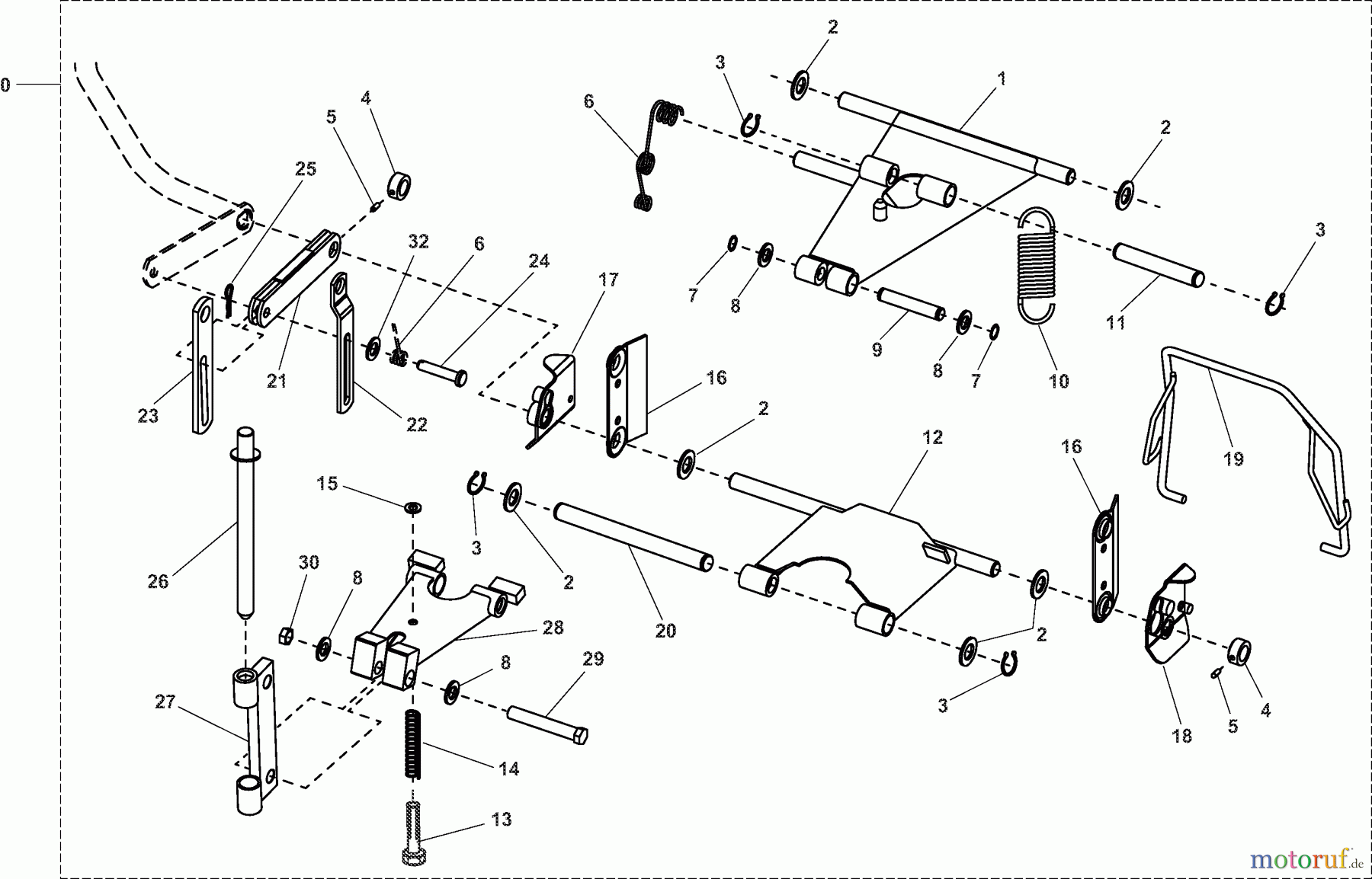  Dolmar Rasentraktoren Zubehör RS-120, TA-250, TK-420, TK-520, TS-125 23  TS-125 - Schneeräumschild (Schnellwechsler)