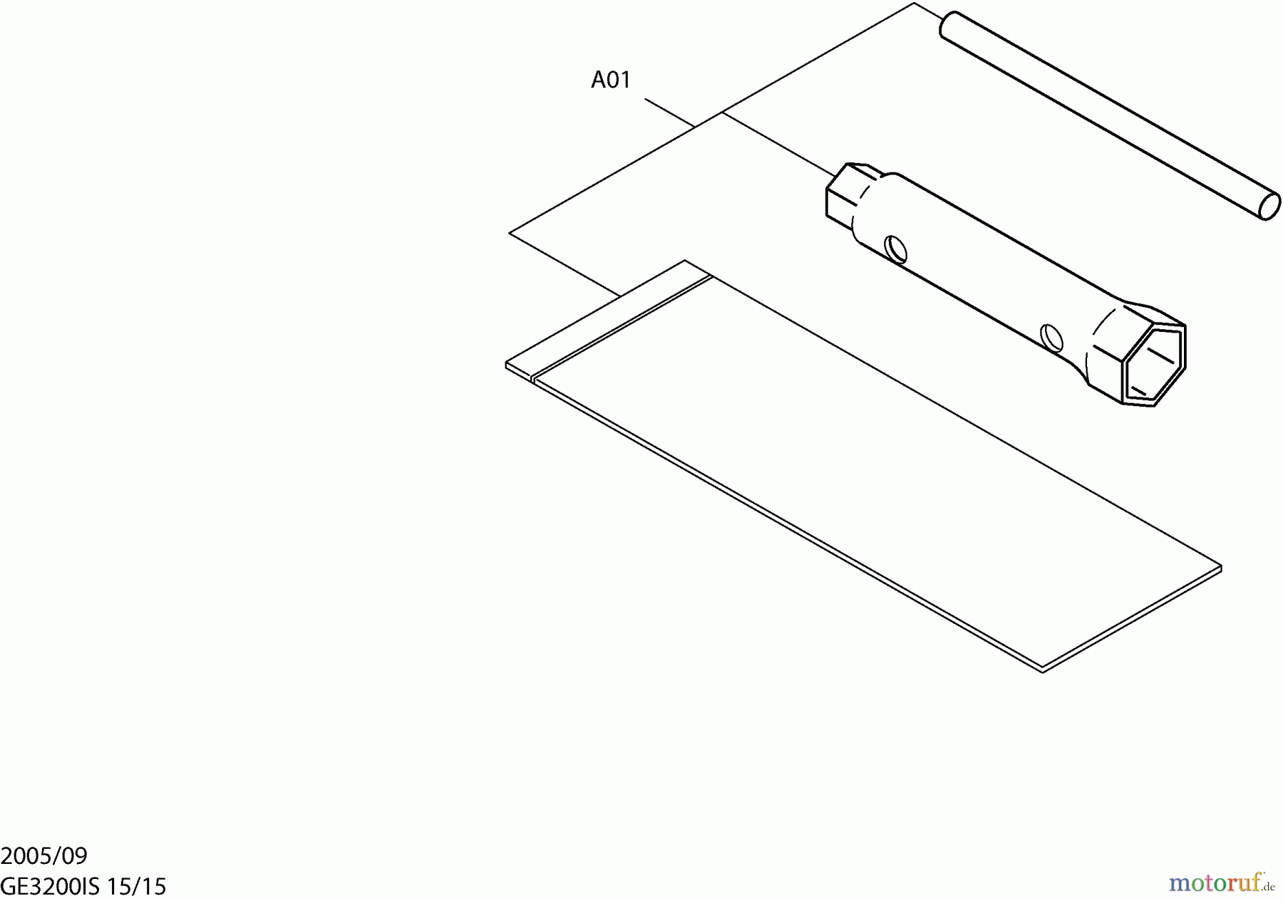  Dolmar Stromerzeuger GE-3200 IS 15  Werkzeug