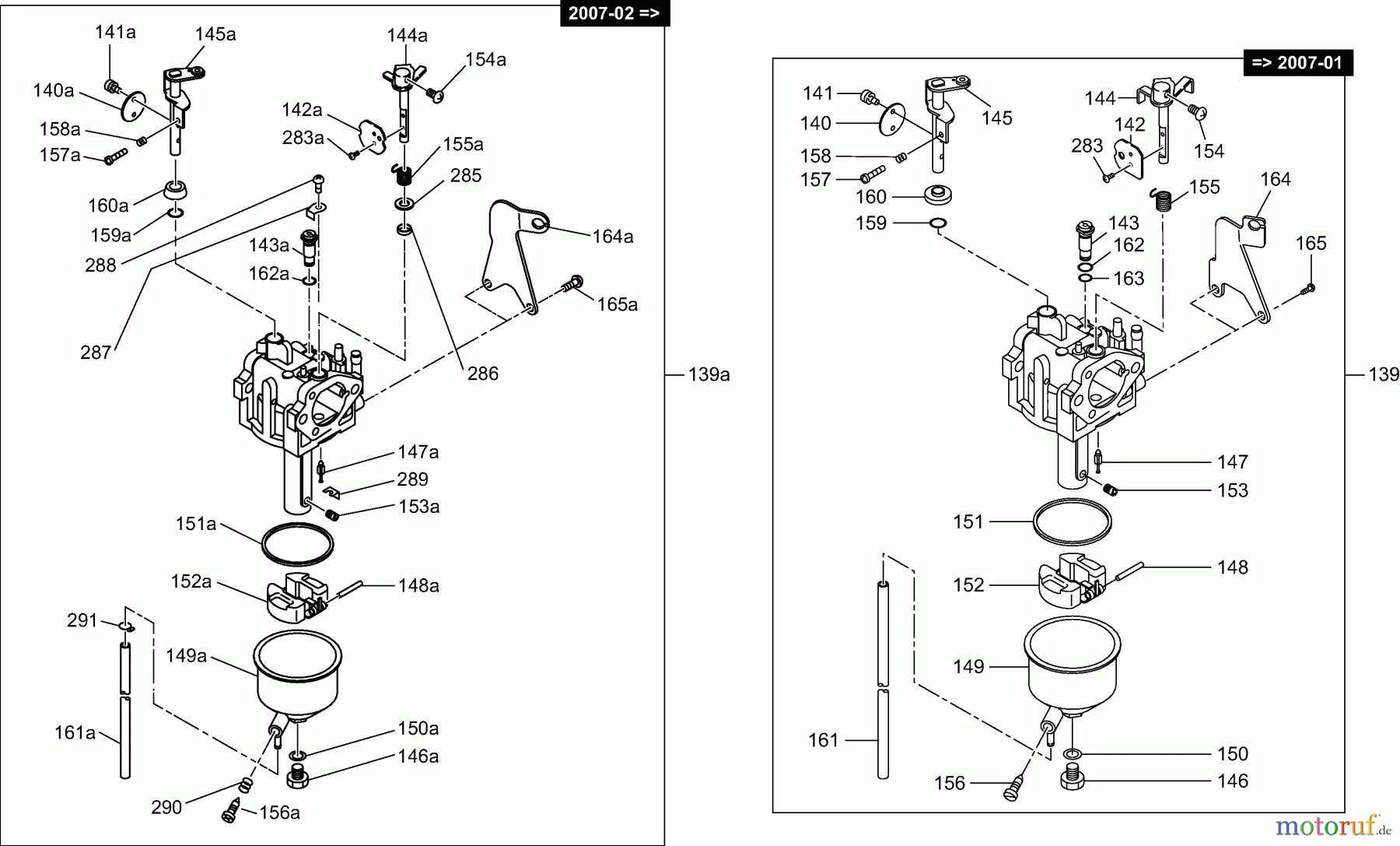  Dolmar Stromerzeuger GE-4300 L 7  Vergaser