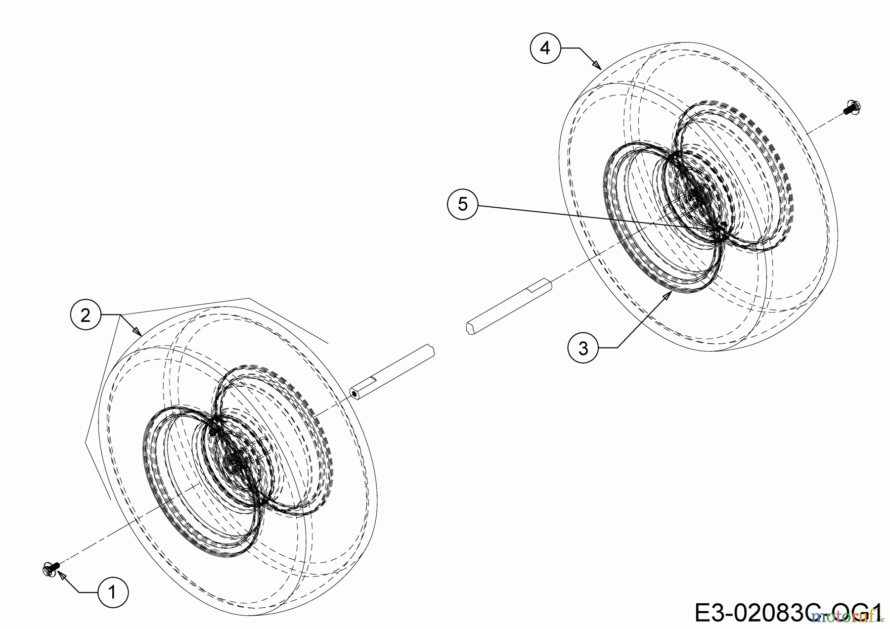  MTD Rasentraktoren 115/92 B 13IH761E600  (2019) Räder hinten 18x6.5