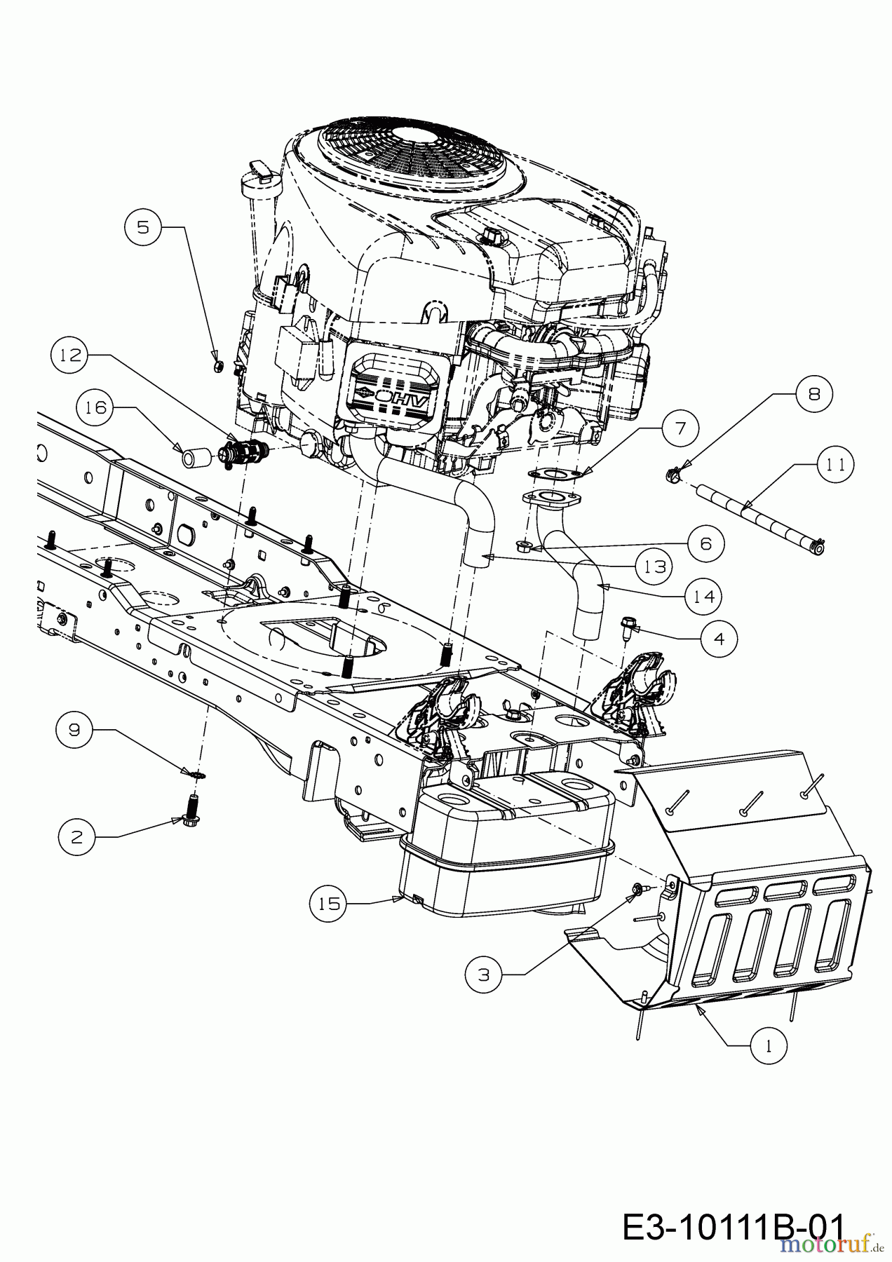  Tigara Rasentraktoren TG 222/117 HBI 13AAA1KT649  (2019) Motorzubehör
