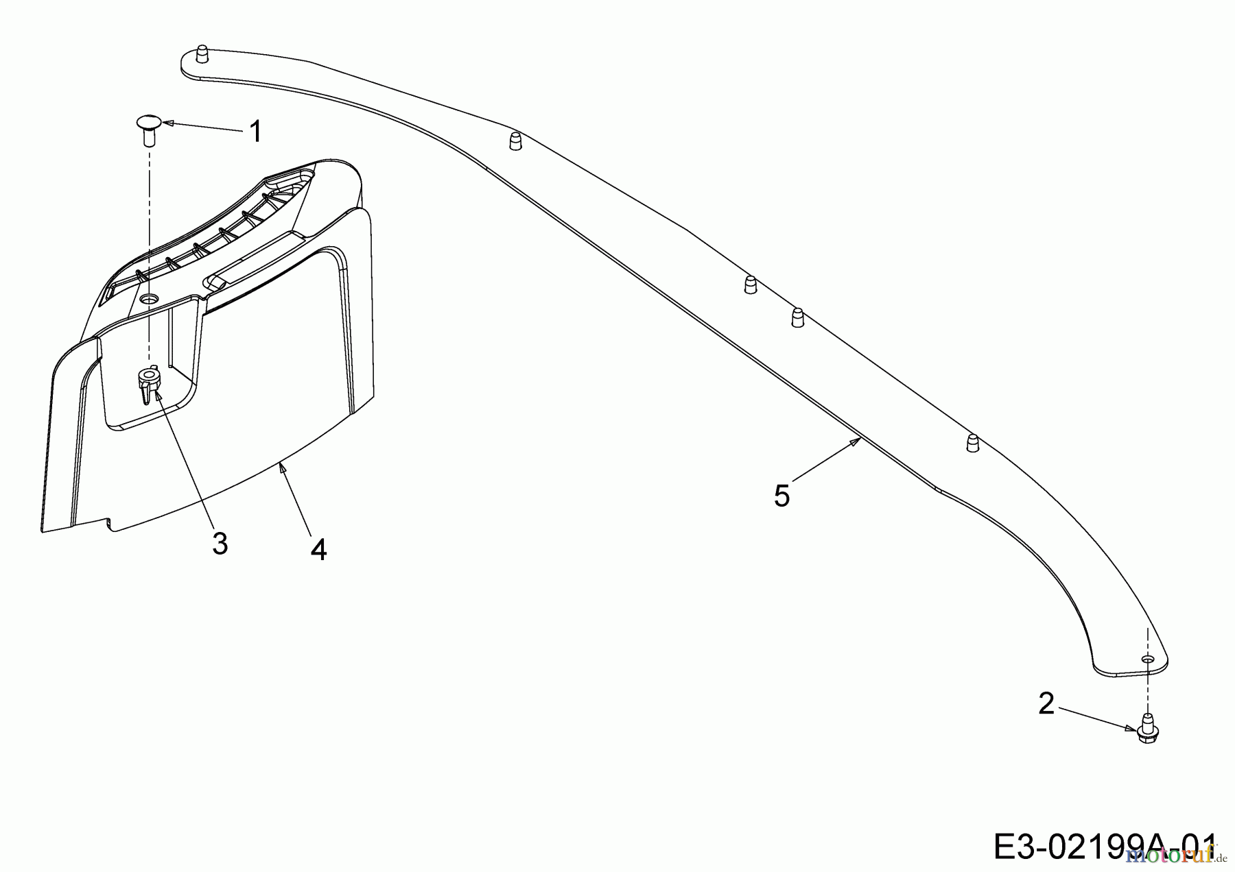  Tigara Rasentraktoren TG 13 / 96 TE 13A776KF649 (2021) Mulch Kit