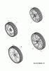 Wolf-Garten Expert 46 B 11B-K15E650 (2014) Spareparts Wheels