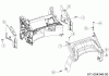 Wolf-Garten A 4600 11C-TOSC650 (2021) Listas de piezas de repuesto y dibujos Rear baffle, Handle bracket