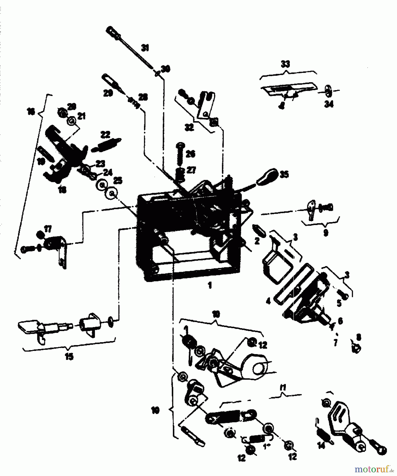  Gutbrod Motormäher mit Antrieb SB 51 R 02608.04  (1989) Vergaser