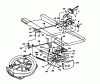 Yard-Man 115/30 136C561C643 (1996) Ersatzteile Mähwerksaushebung