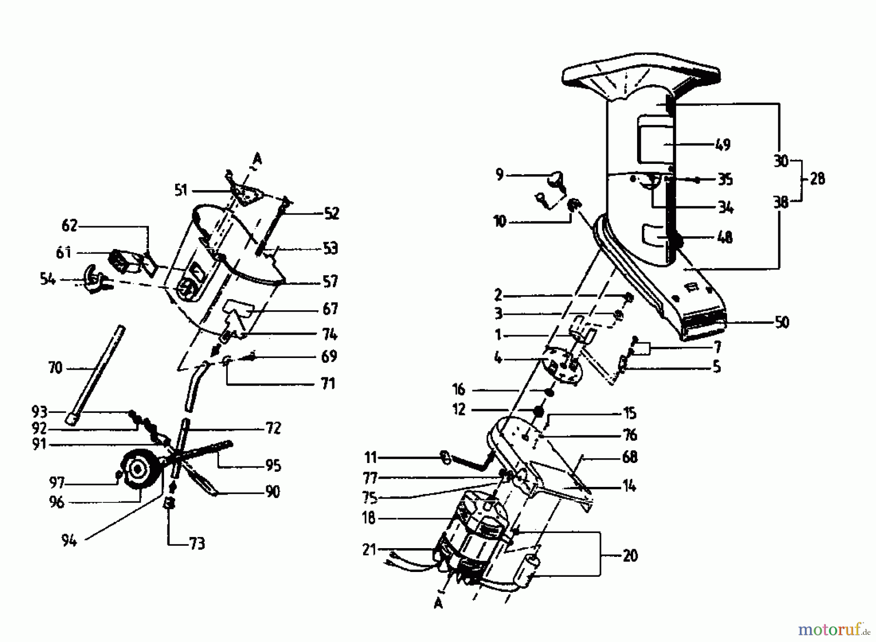 Golf Häcksler 3180 KEB 02812.04 (1994) Grundgerät