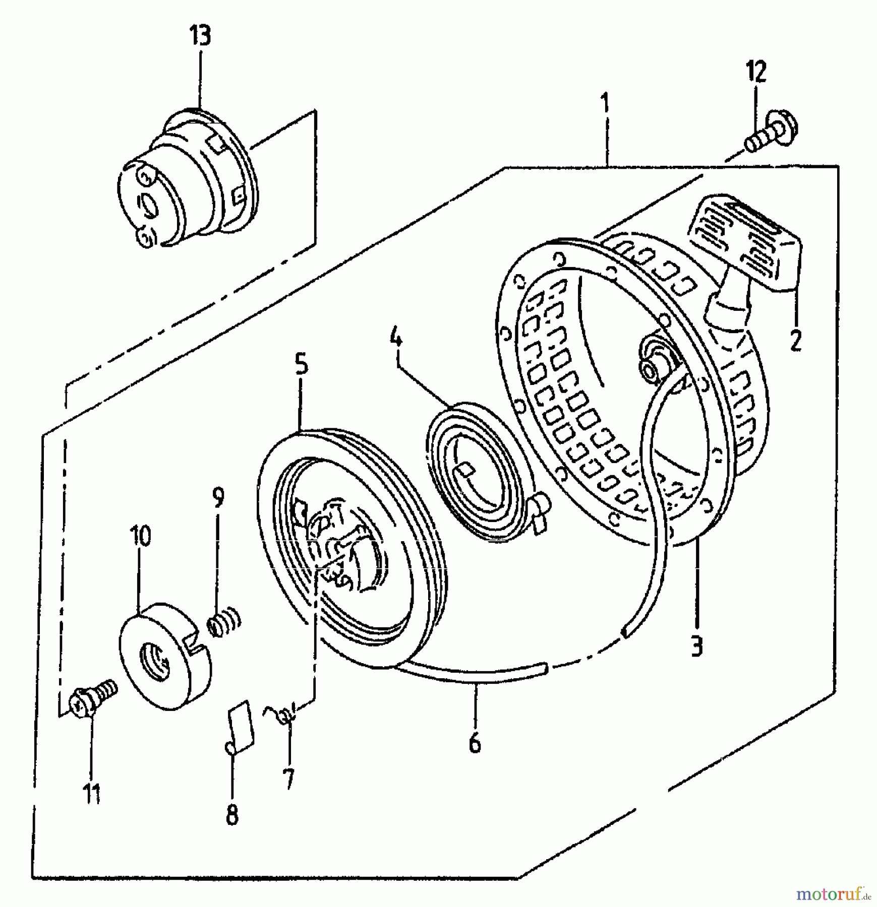  Gutbrod Motorhacken MB 62-52 K 07518.03  (1996) Reversierstarter